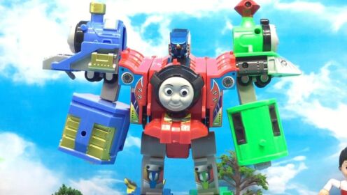 托马斯小火车变形金刚机器人