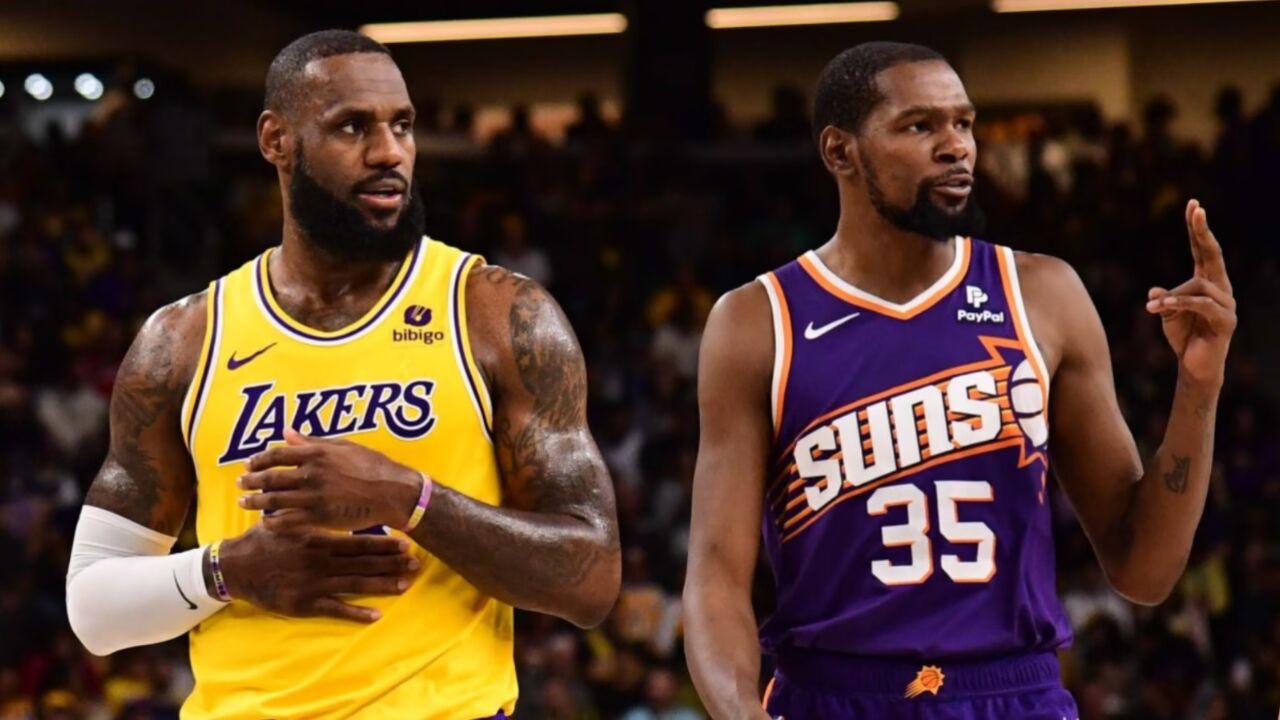 王又见王!詹姆斯杜兰特生涯总得分65973分 历史第二仅次于乔丹马龙