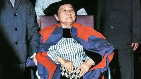 1981年，“国母”宋庆龄生前最后的影像，21天后因血癌去世