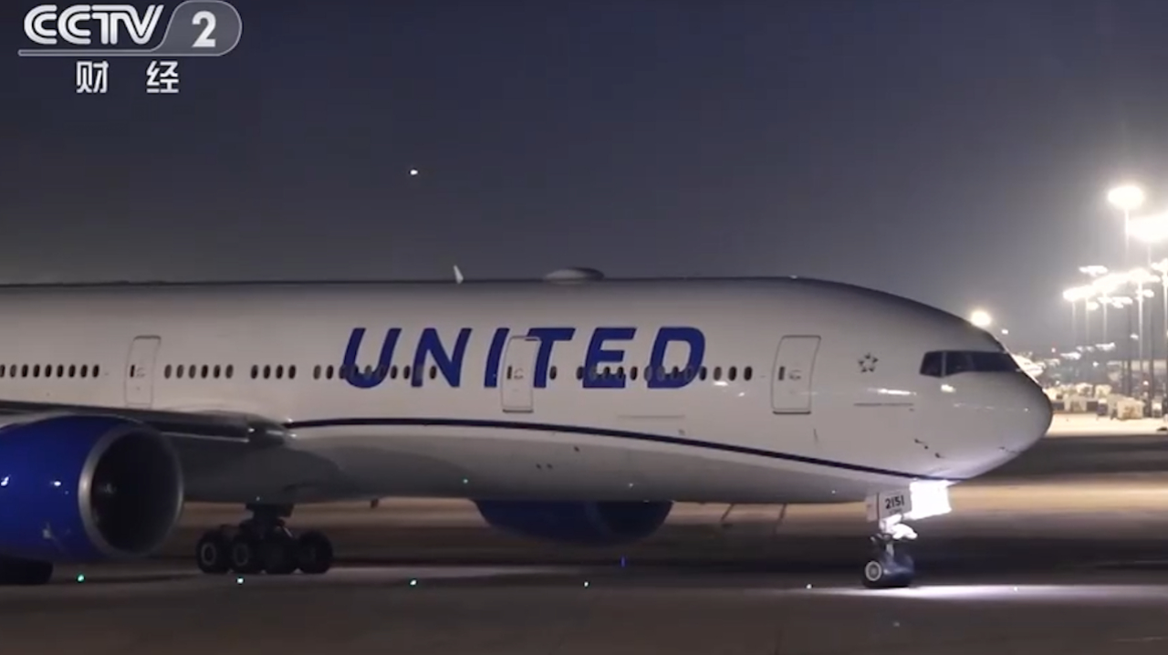 中美客运直飞新一轮增班,首趟航班从首都机场发出