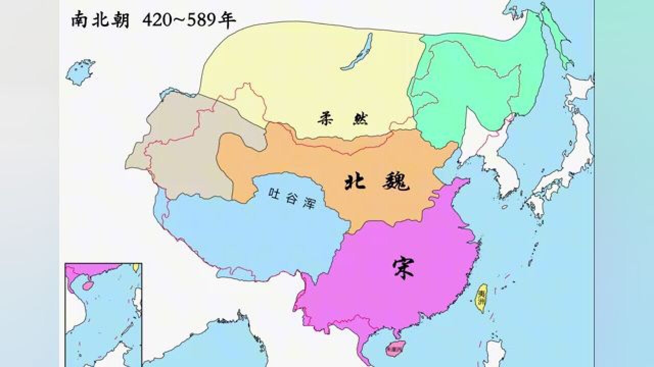 中国朝代演变#历史#地图#清朝#明朝_腾讯视频
