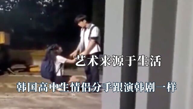 电视剧剧情源于生活,公交车司机迷路,韩国情侣分手跟演韩剧一样