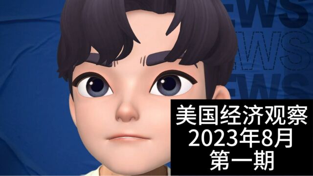 美国经济观察 2023年8月 第一期