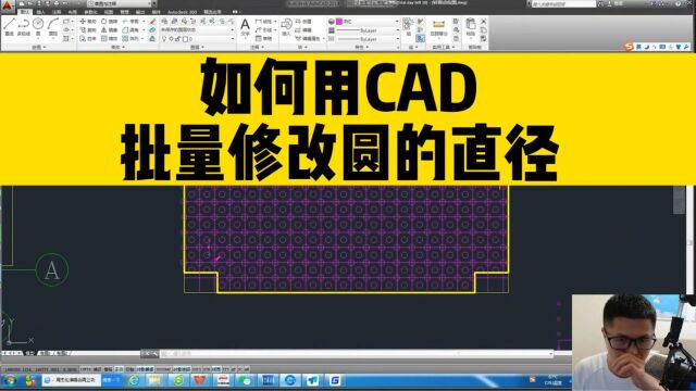 几百个圆,如何用CAD批量修改圆的直径?这个cad小技巧超级实用!