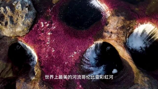 世界上最美的河流,哥伦比亚彩虹河,色彩斑斓令人流连忘返