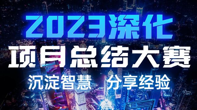 2023深化项目总结大赛