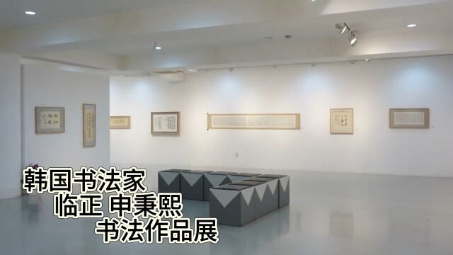 韩国首尔 白岳艺术馆 临正 申秉熙 个人作品展|韩国书法|书法艺术展|韩国艺术展|书法创作|书法艺术|金禅子的视界|