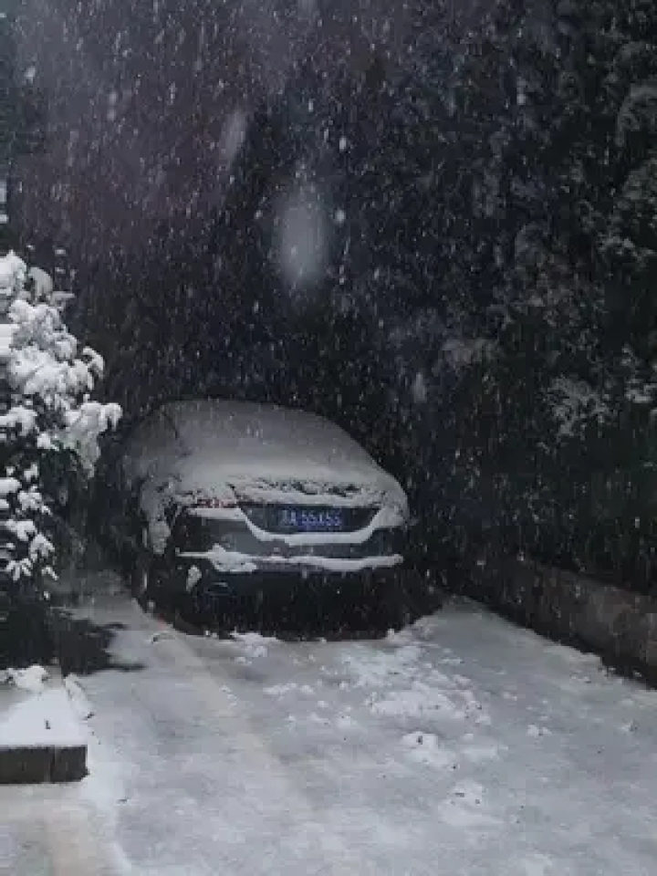 城市大雪照片图片