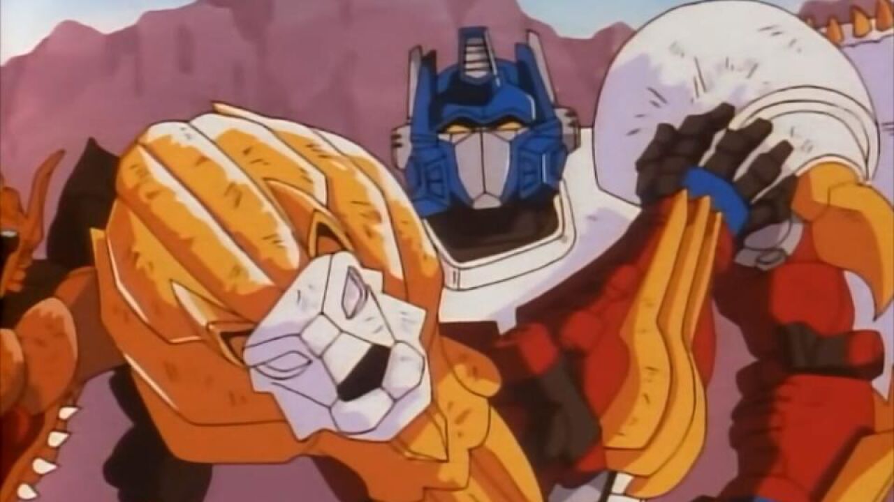 红蜘蛛挑拨离间 巨无霸大战机器昆虫 变形金刚 野兽之战二 第七集