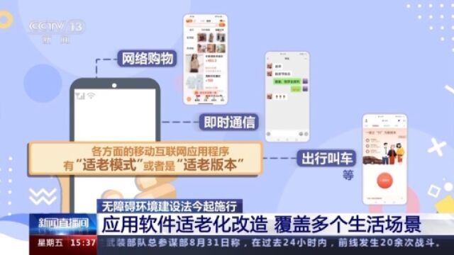 温暖“快时代”中的“慢人群” 1735家网站和手机App完成适老化改造