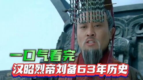 一口气看完汉昭烈帝刘备63年历史_高清1080P在线观看平台_腾讯视频