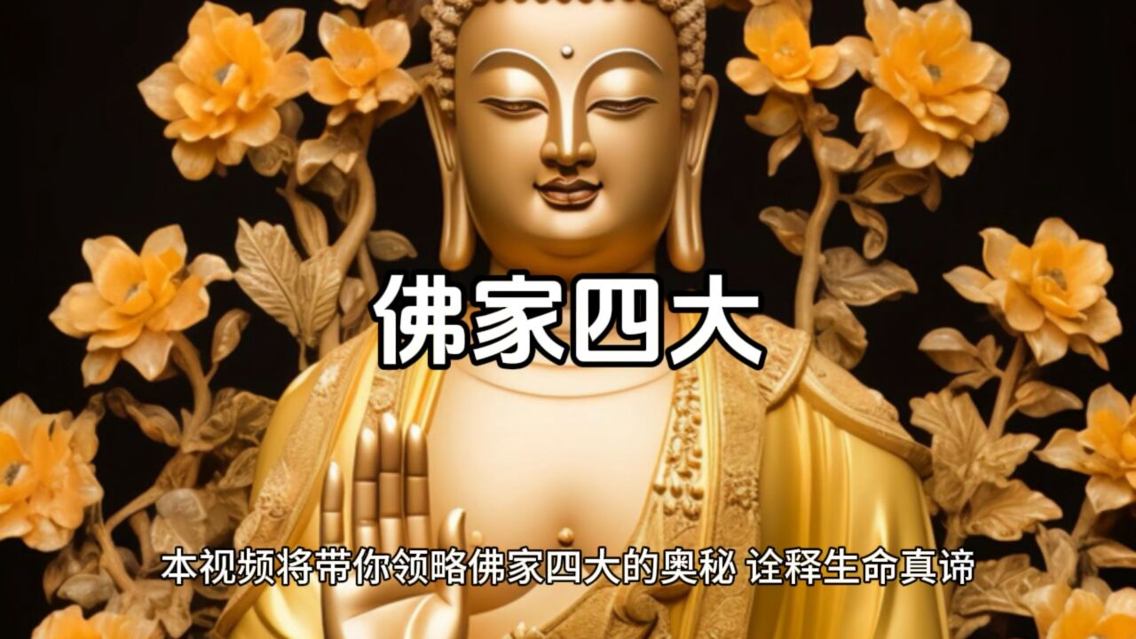 佛家四大：诠释生命真谛_高清1080P在线观看平台_腾讯视频