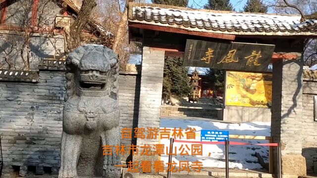 自驾游吉林省吉林市龙潭山公园,一起看看龙凤寺,岁月不饶人啊!