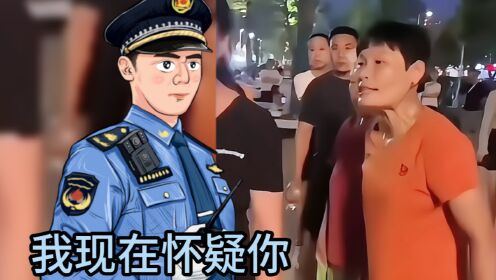 那个大妈请跟我走一趟我怀疑你那里藏了东西