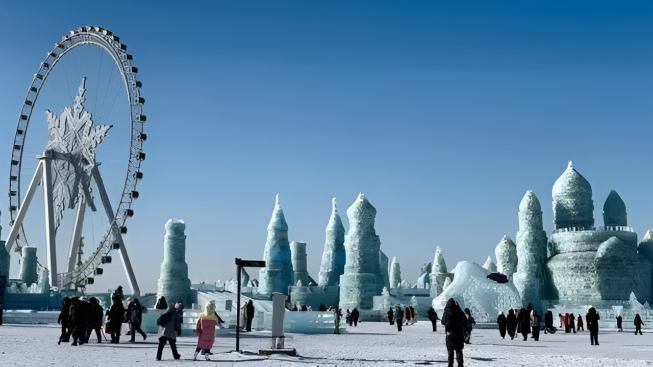 沈水湾冰雪大世界图片