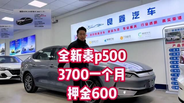 全新比亚迪秦plus500续航,3700一个月,无套路!#网约车 #滴滴车主 #良鑫网约车