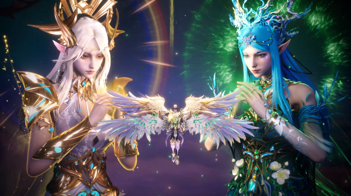 拔剑名场面终于来了,龙皓晨同时获得自然女神和光明女神的眷顾