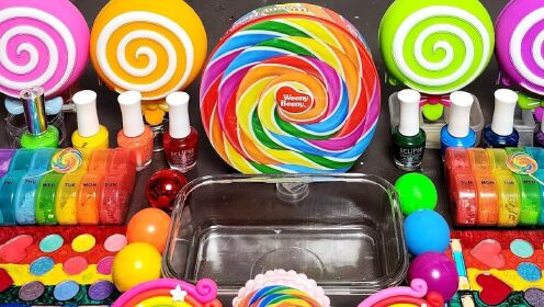 diy创意彩虹糖主题,七彩满屏夏日甜蜜,爱了