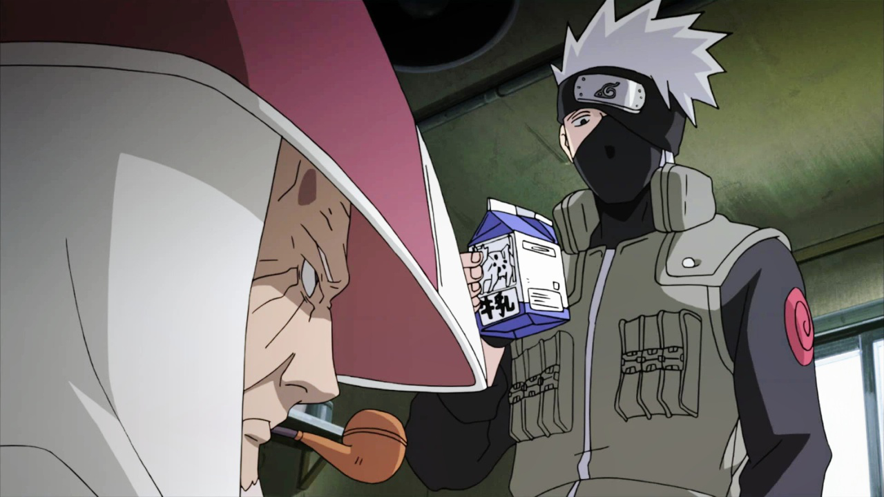 卡卡西前往鸣人家里查看