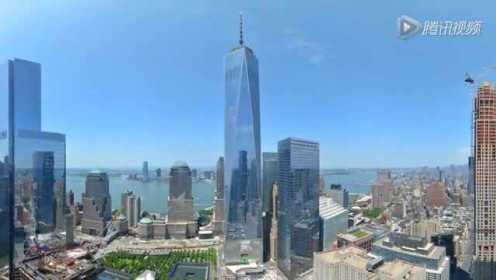 延时摄影记录美国世贸中心11年重建历程