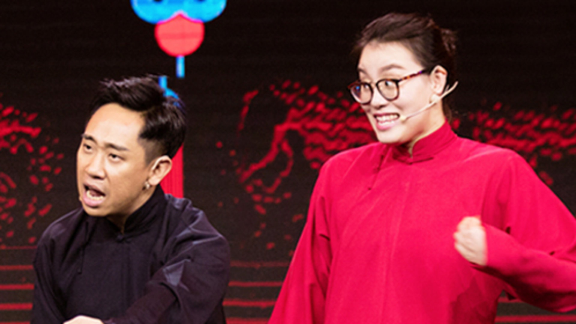 《跨界喜剧王》第5期:傅园慧搭白凯南甩表情包_综艺_高清1080p在线