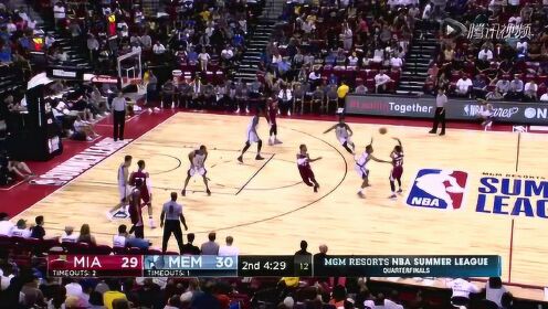 《NBA全场集锦》【得分】长传导弹 克拉维尔三分飚中