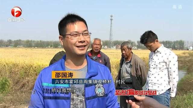 霍邱、泗县:选好项目 实现稳定脱贫