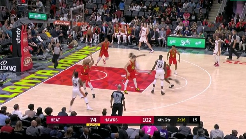 《NBA全场集锦》【扣篮】猛扣一记泄愤！小琼斯滞空抓球双手狠狠砸进