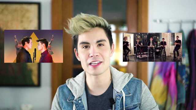 Boyfriend SING OFF (Ariana Grande VS. Justin Bieber)  Sam Tsui & Macy Kate Mashup Sam Tsui