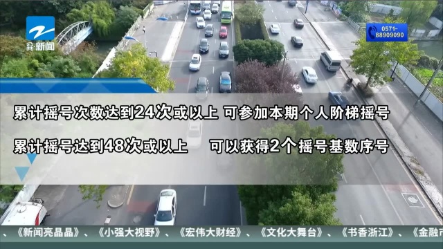 杭州车牌摇号放量10000个 “久摇不中族”别错过