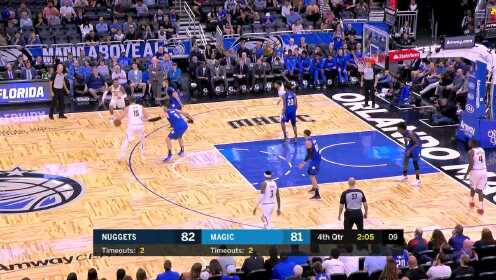 《NBA比赛集锦》【得分】队友拍手叫好 约老师关键三分稳准狠