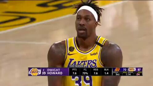 《NBA全场回放》【原声回放】太阳vs湖人第3节 詹姆斯三分速射稳定军心