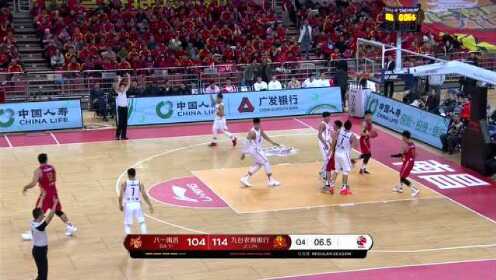 《CBA全场集锦》再来一记！最后时刻田宇翔三分出手洞穿网窝