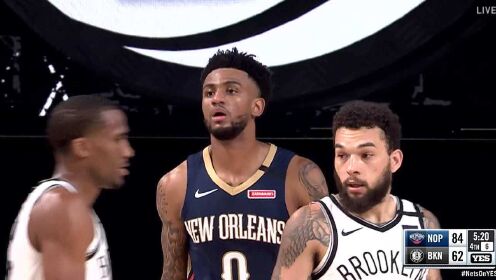 《NBA全场回放》【回放】NBA热身赛：鹈鹕vs篮网全场回放第4节