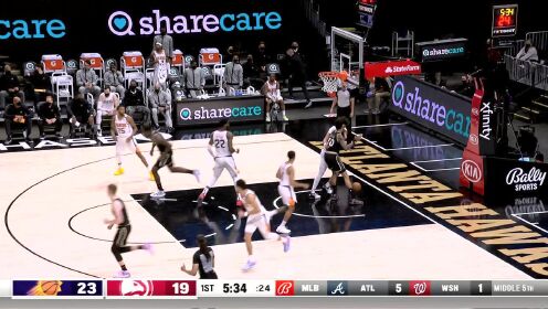《NBA全场集锦》【纯享】太阳vs老鹰精华回放 老鹰7人上双摧毁保罗生日夜