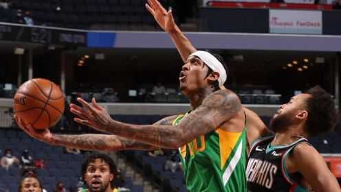 《NBA全场集锦》【球星】克拉克森vs灰熊集锦 砍下24分7篮板助队续写连胜