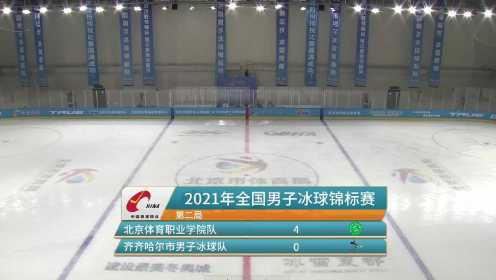 【回放】2021全国男子冰球锦标赛排位赛：中冰院vs北京 全场回放