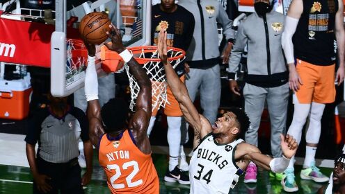 《NBA全场集锦》太阳vs雄鹿五佳球 字母哥生死时刻大帽艾顿
