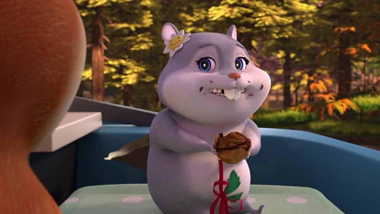 熊出没之怪兽计划:洞洞幺豆豆互送礼物_腾讯视频