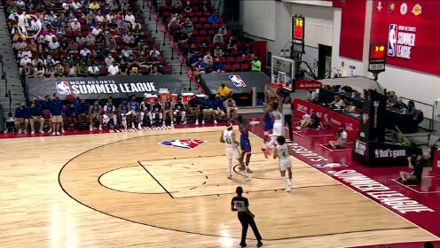 《NBA全场集锦》反击暴扣一骑绝尘 贝加兰信马由缰飞身暴扣