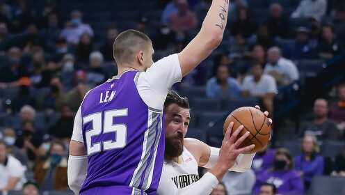 《NBA每日重磅》【集锦】鹈鹕99-112国王 巴恩斯携队7人得分上双送对手5连败