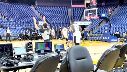 《NBA全场集锦》没功劳也有苦劳！曾凡博挡拆配合队友三分入账
