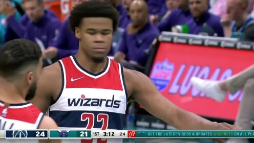 《NBA全场集锦》【回放】奇才vs黄蜂第1节中文解说回放