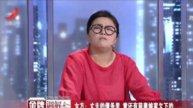 丈夫欠债妻子结婚才发现