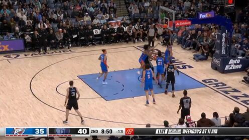 《NBA全场集锦》【纯享】雷霆vs灰熊精华回放 莫兰特伤退布鲁克斯杀死比赛