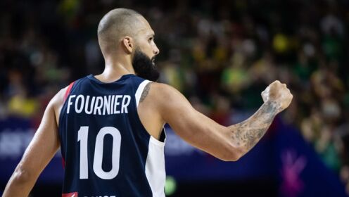 《FIBA》【球星】富尼耶vs立陶宛集锦 百步穿杨砍下24分