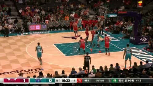 《NBA全场集锦》开局状态火热！公牛一波8-0打停黄蜂完成小高潮