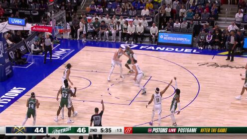 《NBA全场集锦》【纯享】掘金vs活塞精华回放 约基奇30+准三双率队锁定季后赛+西北区冠军