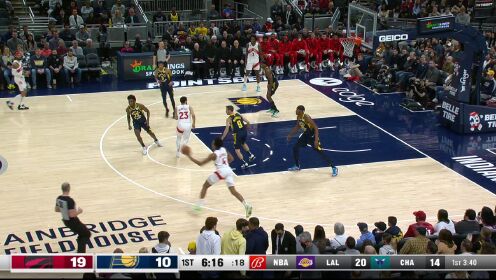 《NBA全场集锦》【纯享】猛龙vs步行者精华回放 步行者七人上双力克猛龙