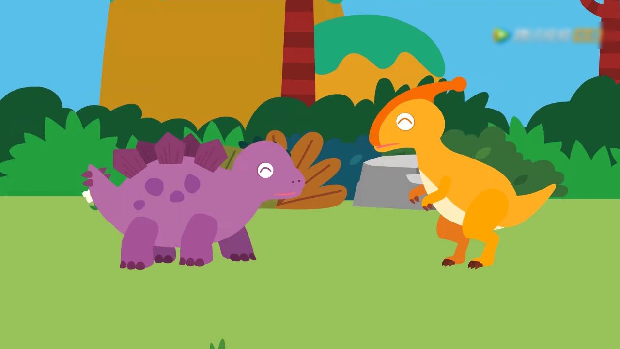 刚出生的小霸王龙寻找妈妈